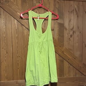 Free People Light Green Top